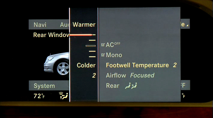 Mercedes Benz Climate Control 221 MY11 w4Zone 3GPP2 CDMA HTC